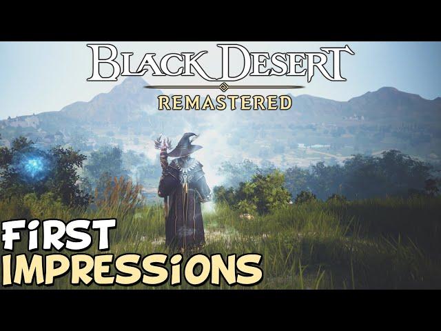 Black Desert Online 2020 First Impressions "Is It Worth Playing?"