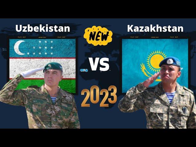 Uzbekistan vs Kazakhstan military power comparison  2023 \ Сравнение Узбекистана и Казахстана 2023