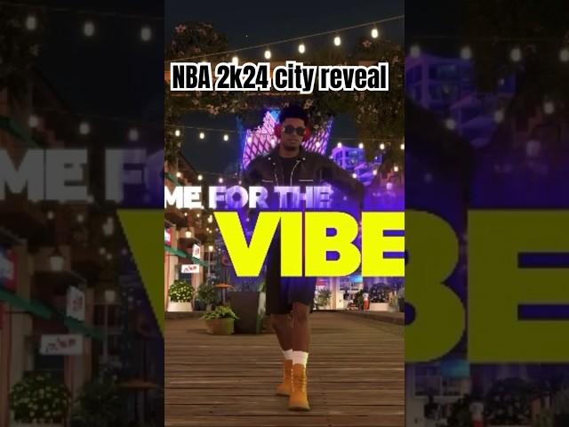 THE CITY REVEAL | NBA 2K24         #nba #nba2k24 #thecity #nextgen
