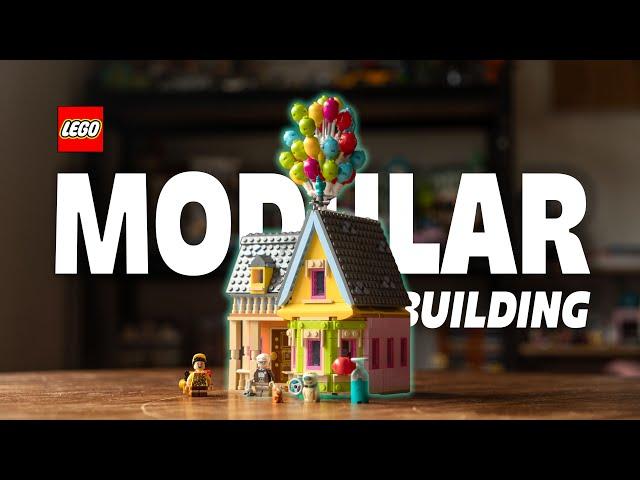 Making the LEGO Up House a MODULAR BUILDING