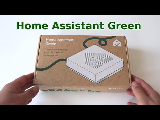 Home Assistant Green Private and Local Smart Home Hub Unboxing