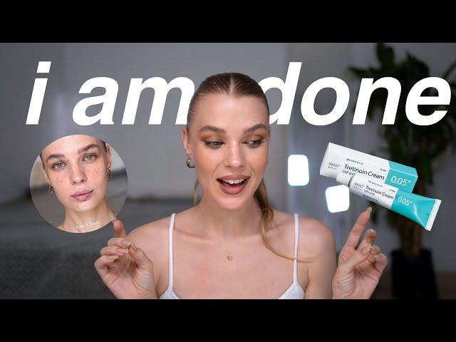 i quit tretinoin after 16 months ◽️ here are my reasons and the new plan