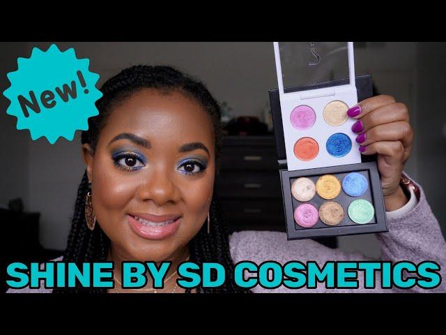 SHINE BY SD COSMETICS FIRST IMPRESSIONS! | NEW INDIE BRAND TO WATCH?