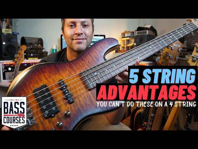 Advantages Of A 5 string Bass (you can't do these on a 4 string)