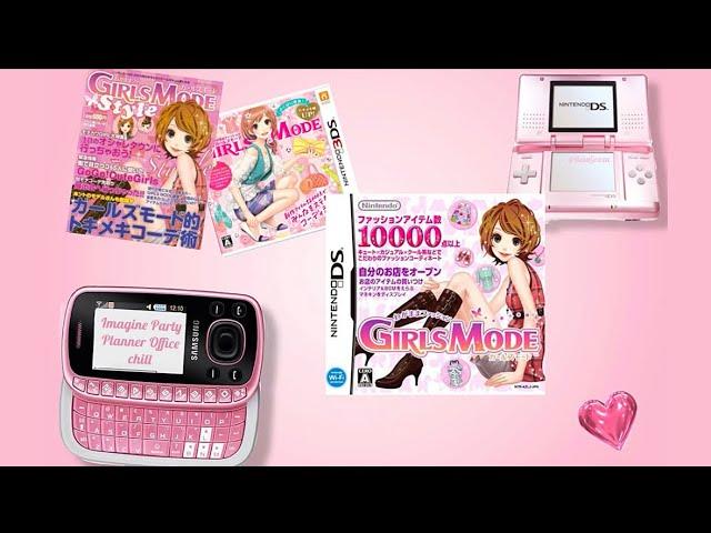 Girlypop 2000s cute it girl boutique shopping playlist on Nintendo ds | Gaming music dress up chill