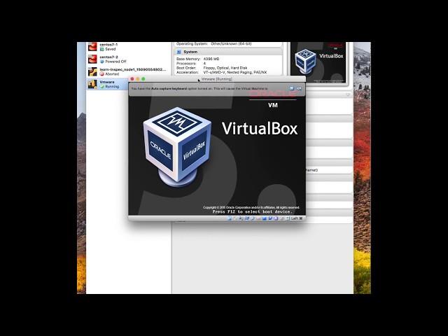 How to Install Vmware ESXi 6.5 onto Virtualbox on a Macbook Pro for testing