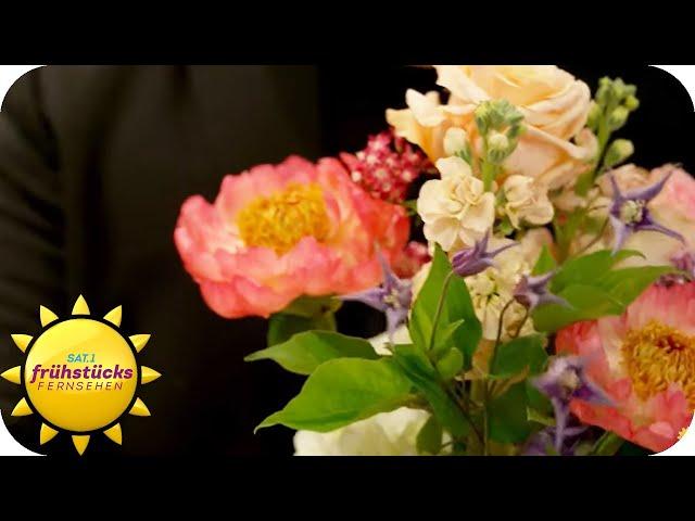 Wer liefert den perfekten Strauß? - Blumen-Lieferdienste im Test | SAT.1 Frühstücksfernsehen