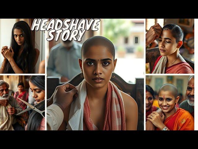 Riya's tample forced headshave story