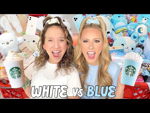 BABY BLUE ️VS WHITE  TARGET SHOPPING CHALLENGE!