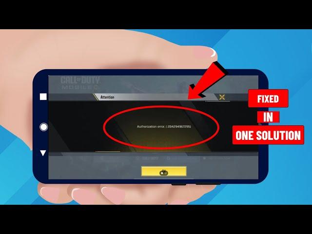 (FIXED) Facebook Login Error In Call Of Duty Mobile - Authorization Error | 2024