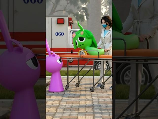 Why are Vinera and Pinki from the game HORROR INCREDIBOX SPRUNKI SONG in the hospital? #ai #sprunki