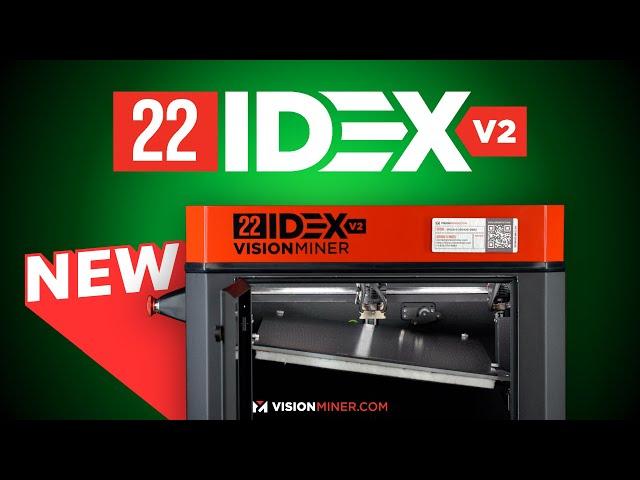 New 22 IDEX v2 - Carbon Fiber PEEK and ULTEM High Temperature 3D Printer