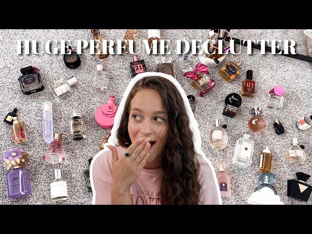 Getting rid of half my perfumes!! Fragrance collection declutter