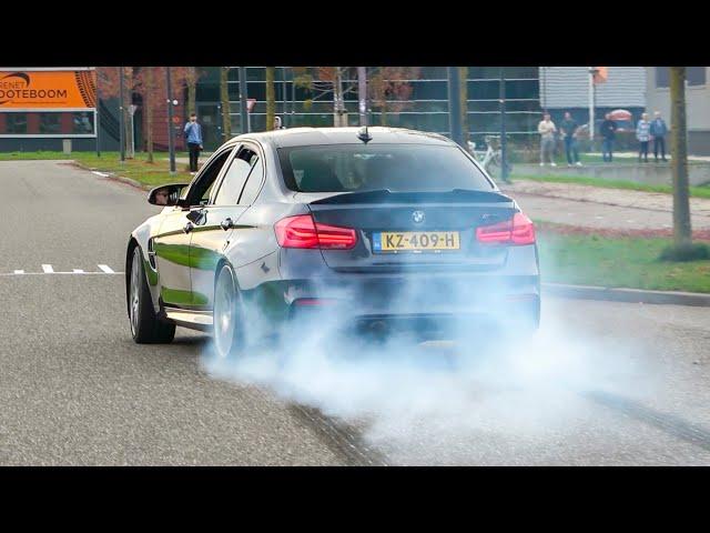 BMW M3 F80 with Fi Exhaust - LOUDEST M3 EVER - Burnouts And LOUD Revs!