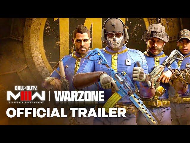 Warzone & Modern Warfare III - Official COD x Fallout Bundle Reveal Trailer