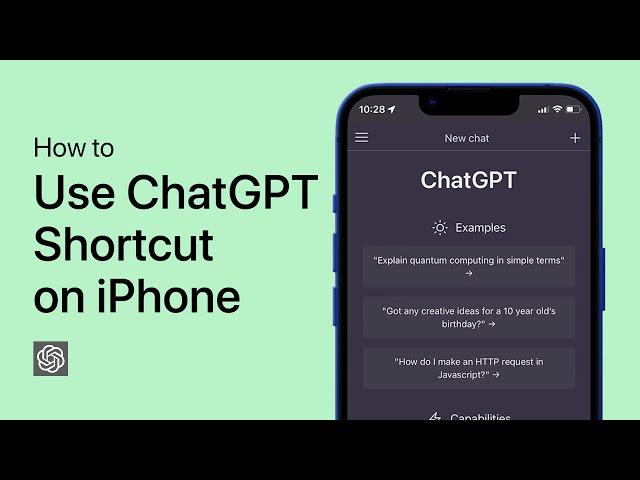 How To Setup & Use ChatGPT Shortcut on iPhone (Tutorial)