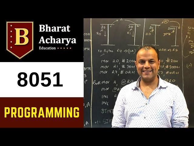 8051 | Programming Part 1 | Bharat Acharya Education