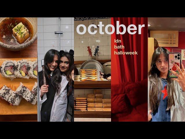 end of october | london, halloweek & playing dress-up