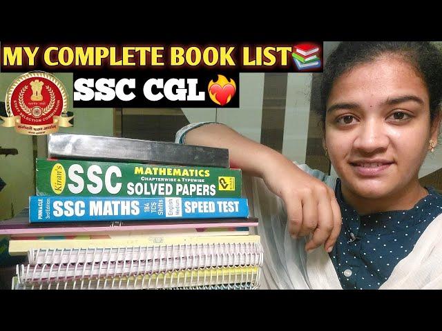 My Complete SSC CGL 2024 Booklistand my notes(All Subjects) and YouTube channels I follow️ #ssc