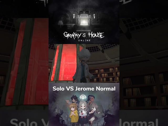 Solo VS Jerome Normal | Granny House Multiplayer #shorts #short