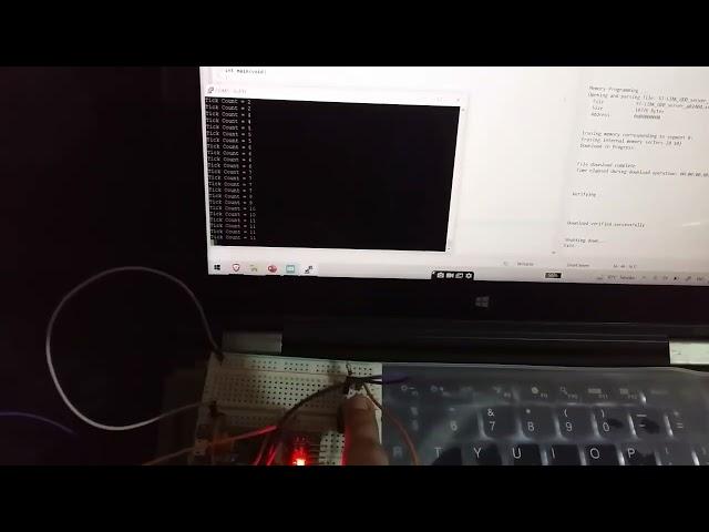 (Demo) STM32 Blue Pill Timer in Counter Mode with STM32Cube IDE and HAL Libraries