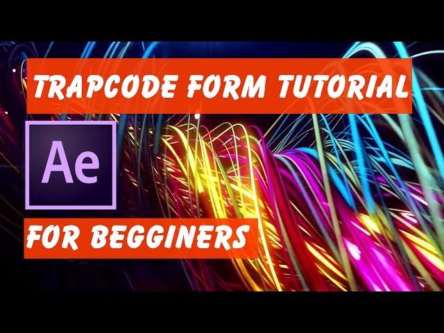 Tutorial Trapcode Form 2.1 For Beginners | Reference Tutorial After Effects