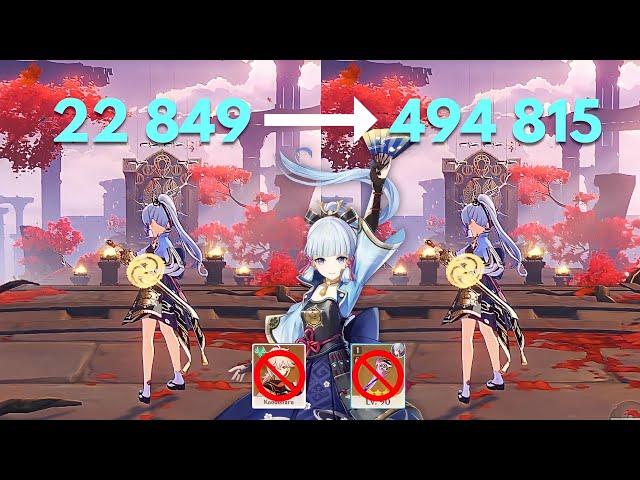 F2P:- Ayaka 500k Nuke Tutorial!! No Kazuha C2! No Mist! | Genshin Impact