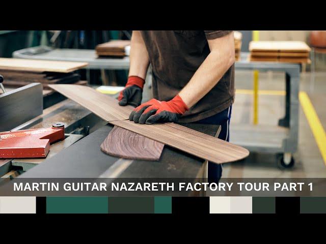 Martin Guitar Nazareth Factory Tour Part 1