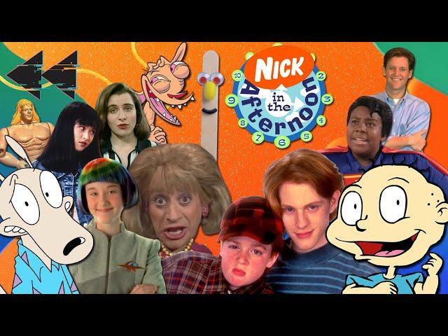 Nickelodeon – Nick in the Afternoon | 1995 - 1998 | Full Episodes with Commercials