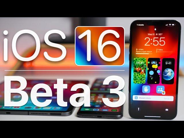 iOS 16 Beta 3 is Out! - What's New?