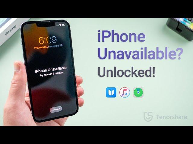 iPhone Unavailable/Security Lockout? 4 Ways to Fix iPhone Unavailable Lock Screen | 2024