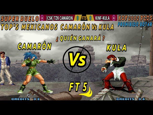 KOF 2002-¡SUPER DUELO! TOP MEXICO CAMARÓN Vs KULA