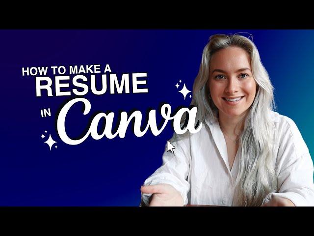 Make an Amazing FREE Resume on Canva (Step-by-Step)