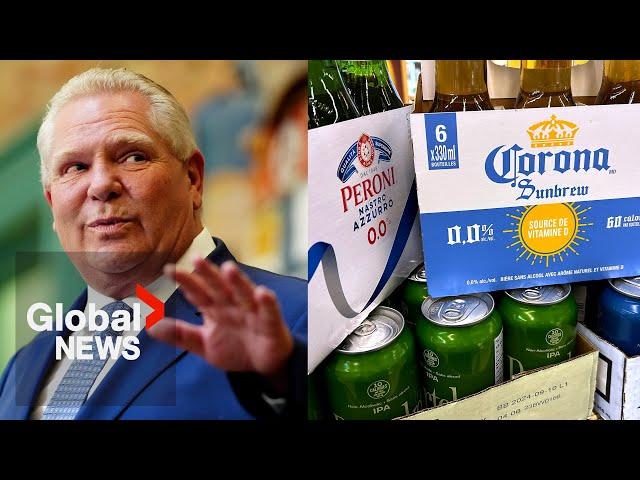 LCBO strike: Ford accelerates sale of ready-to-drink cocktails, large beer packs in grocery stores