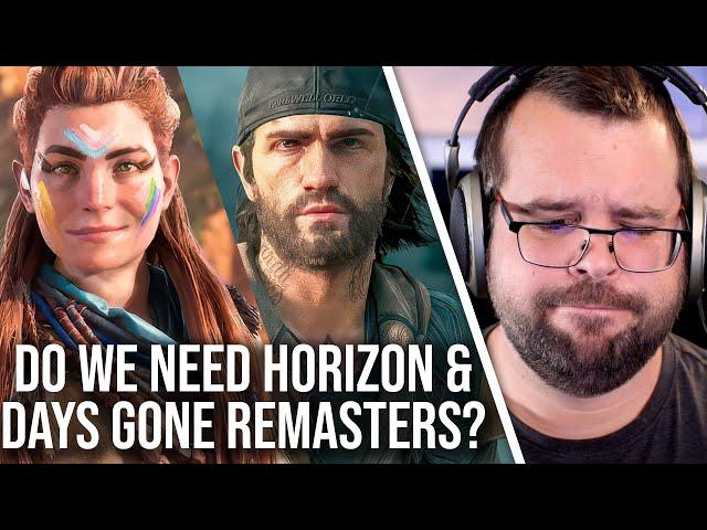 Horizon Zero Dawn/Days Gone PS5 Remasters... Do We Need Them?