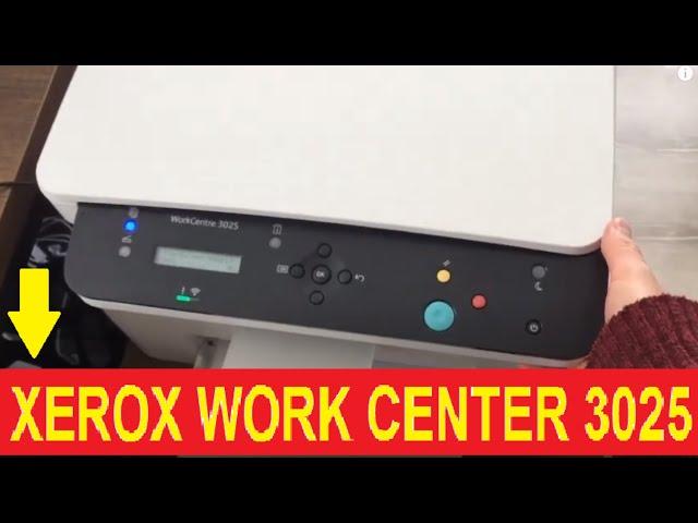 XEROX WORK CENTER 3025 TONER DEĞİŞTİRME NASIL YAPILIR   (Xerox 3025 chip cracking)[ EKİM 2021]