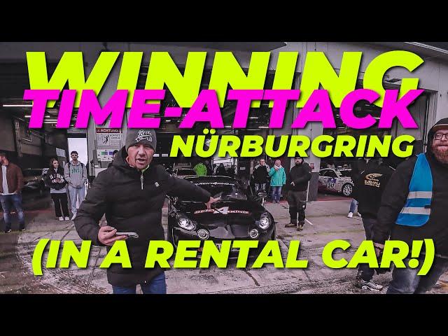 Winning my first Time Attack in a RENTAL car