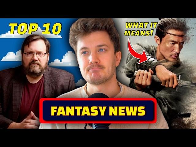 Sanderson's Top 10 Games, Wheel Of Time Surges, NEW Jay Kristoff Series || FN