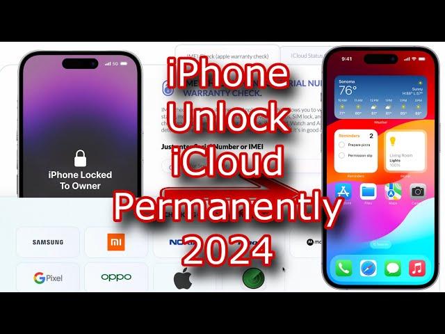 iPhone Unlock iCloud Permanently 2024 | How to Removal Apple iD Without Password All iOS All iPhone