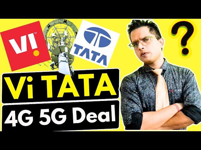 Vi Tata 4G 5G Network Deal | Vi Tata 5G Network in India | Vi Tata 5G Technology Deal #trending