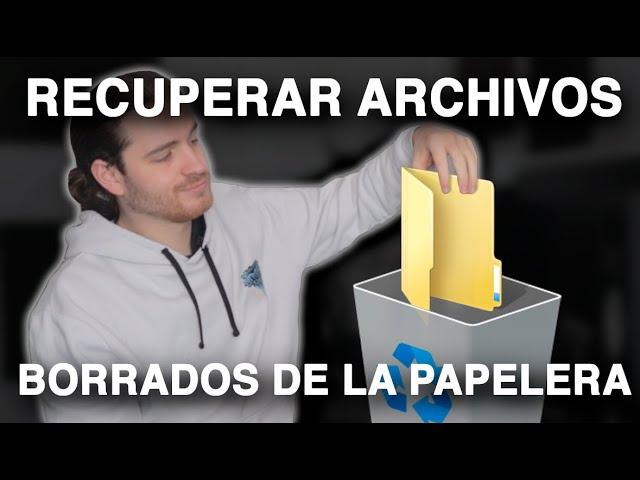 ️Recuperar Archivos Borrados de la Papelera de Reciclaje en Windows 10