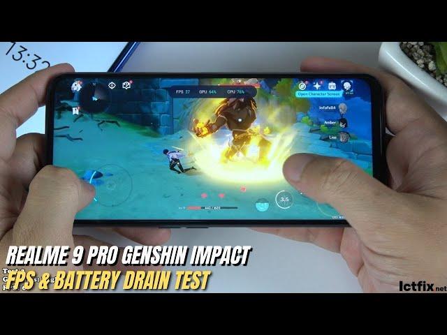 Realme 9 Pro Genshin Impact Gaming test | Snapdragon 695, 120Hz Display