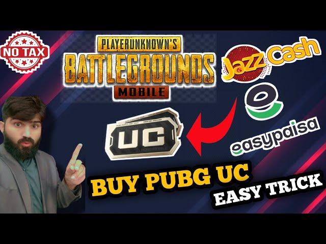 How To Buy Pubg Uc From Jazzcash & Easypaisa in Pakistan | New Trick To Buy Uc In Pakistan No Tax 