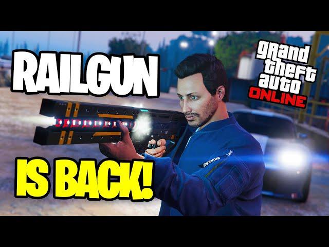 How To UNLOCK The Railgun in GTA Online