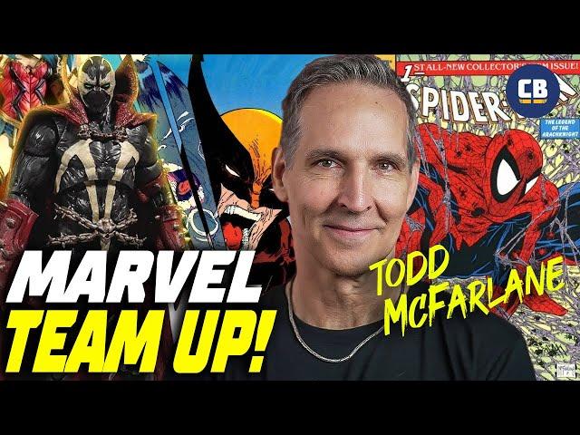 Todd McFarlane Reveals MASSIVE Marvel Team Up! EXCLUSIVE!