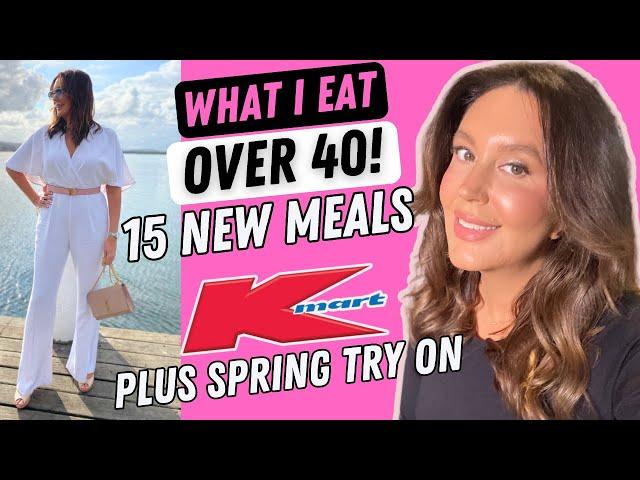 What I Eat In A Day Over 40, Kmart Haul & Beauty & The Beast Musical #kmartaustralia #over40