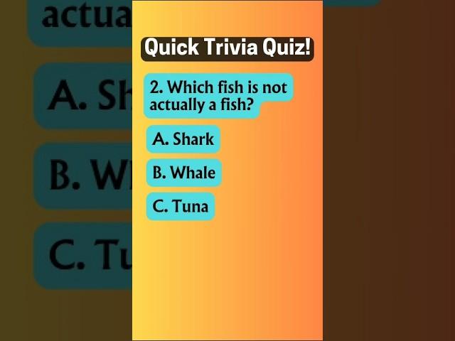 Things That Aren’t What You Think! | Fun Trivia Challenge  #quiz