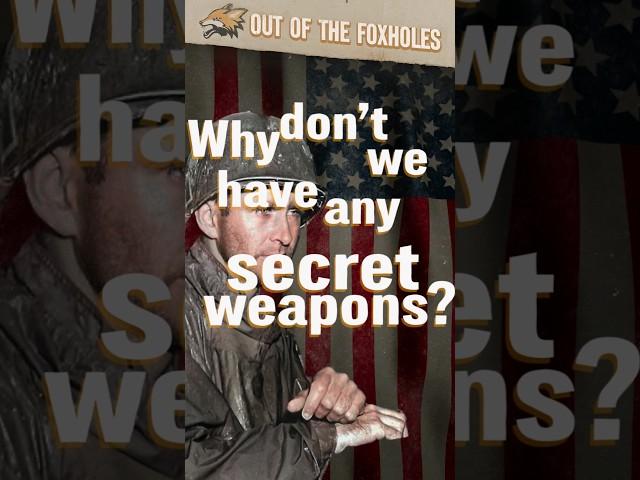 "Why don't we have any secret weapons?" - OOTF #shorts