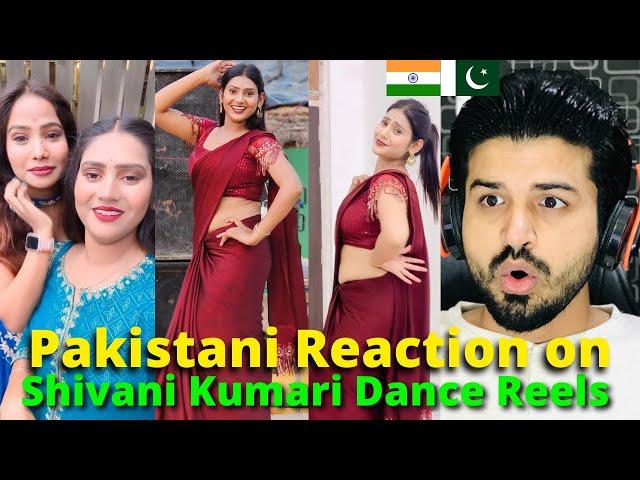 Pakistani React on Indian | Shivani Kumari Viral Dance Reels | Reaction Vlogger