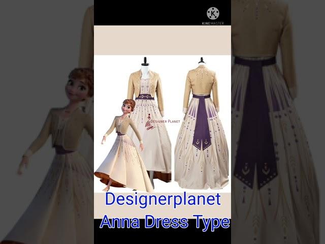 | Designerplanet Anna Gowns | Frozen2 Anna Outfits and Dress